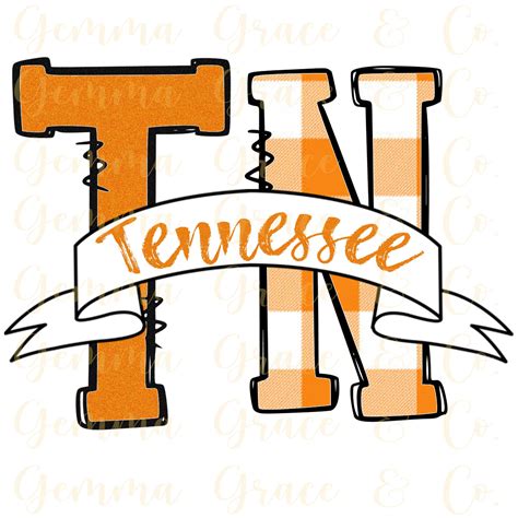 Tn Tennessee Png Tennessee Design Tn Digital Download Tn Etsy