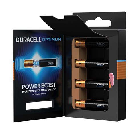 Duracell Optimum Type Aaa Alkaline Batteries Pack Of 4 Online At Best