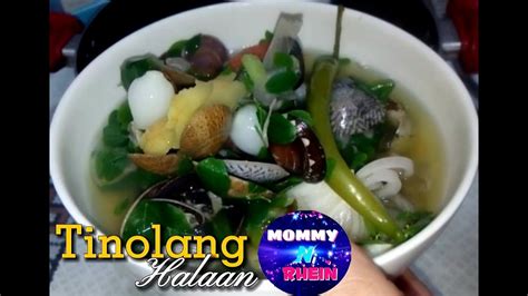 how to cook tinolang halaan mommynirhein clams soup youtube