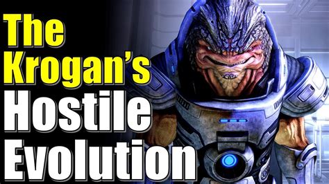 Krogan Species Evolution And Lore Mass Effect 1 2 3 Headbutt