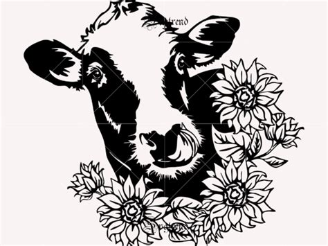 Free Free 91 Baby Cow Face Svg Cartoon Cow Svg SVG PNG EPS DXF File