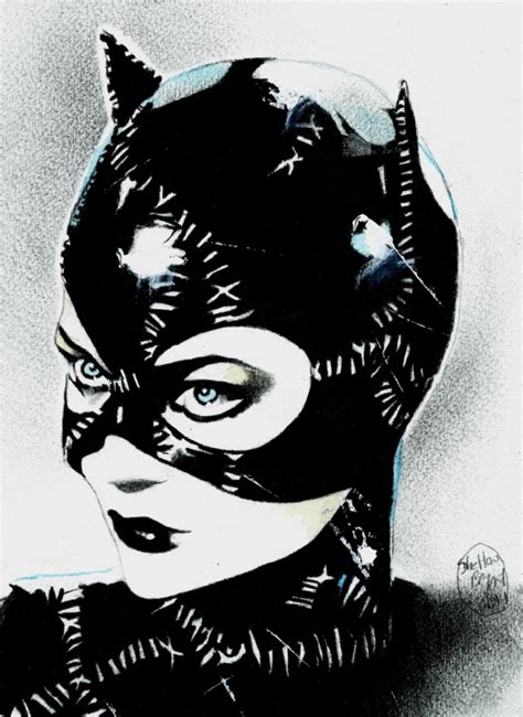 Catwoman In Shelton Bryants Icons Comic Art Gallery Room