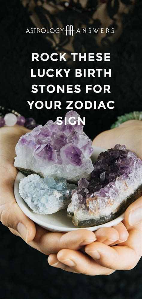 Rock These Lucky Stones For Your Zodiac Sign Artofit