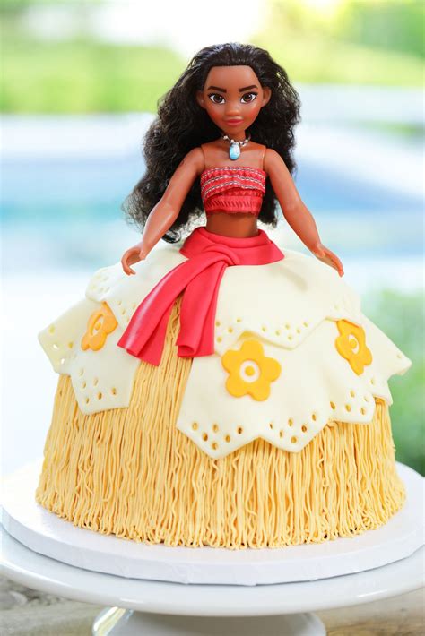 Moana Princess Cake Moana Cake Moana Birthday Cake Moana Birthday