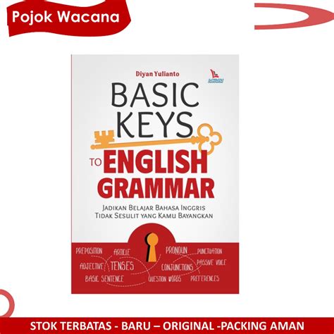 Jual Buku Belajar Inggris Basic Keys To English Grammar Diyan