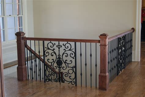 Outdoor stair railing kits can complement your metal deck railing systems while providing a graspable metal stair handrail for family and friends. Railing: Wondrous Indoor Stair Railing Kits For Dazzling ...