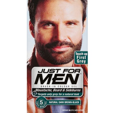 Read through the instructions one more time. Just for Men Beard and Moustache Colour Gel Dark Brown ...
