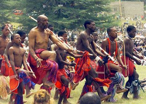 Lesotho Sotho Dancers Entertaining A Crowd Maseru Provinces Of South Africa Basotho