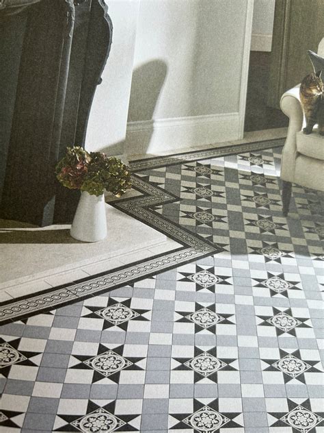 Victorian Floor Tiles Blenheim Floor Tiles Hand Decorated Floor