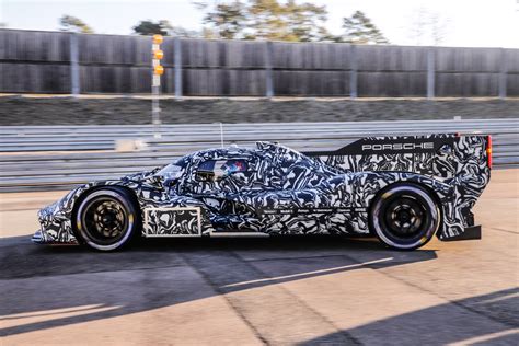 Porsches New Hybrid Le Mans Car Breaks Cover As Testing Begins Ctm
