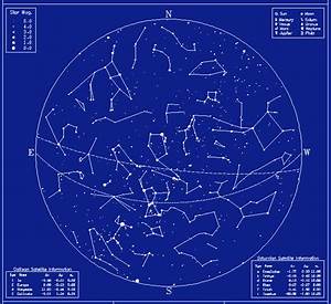 Star Charts Constellation Maps Star Map For Winter Evening In The