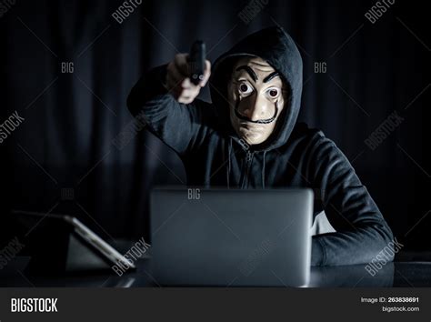 Male Hoodie Hacker Image And Photo Free Trial Bigstock