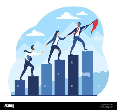 Leadership And Commitment Concept Stock Vector Image And Art Alamy