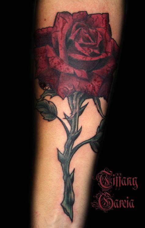 44 Best Red And Black Gothic Rose Tattoo On Side Ideas Rose Tattoo