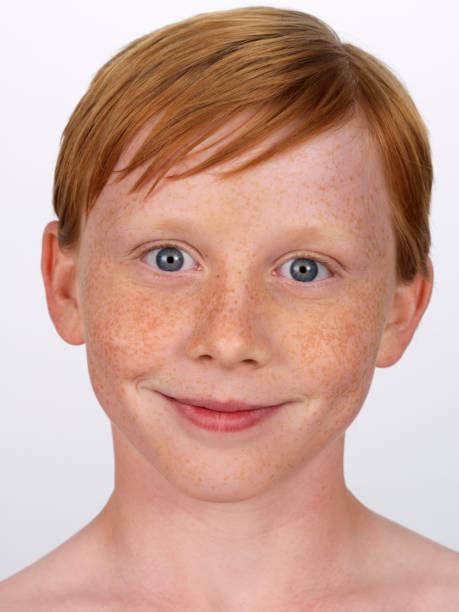 Freckle Red Hair Little Boys Child Stock Photos Pictures And Royalty