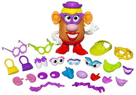 Playskool Mrs Potato Head Or Mr Potato Head Parts Case Toys For