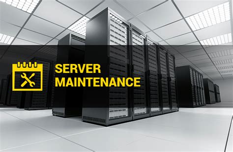 Routine Server Maintenance Scheduled Blog