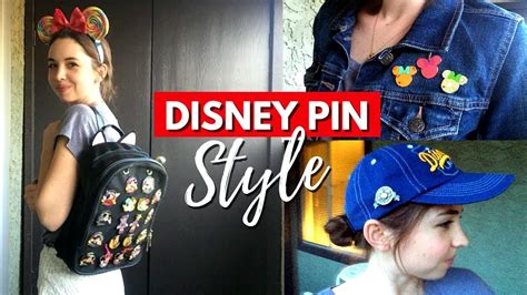 How To Style And Wear Disney Pins Youtube
