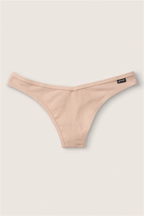 buy victoria s secret pink cotton thong from the next uk online shop