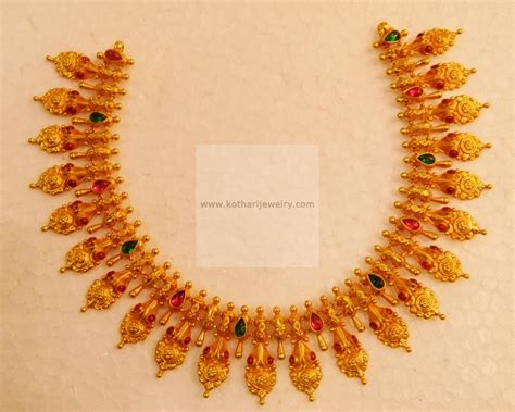 Traditional South Indian Gold Necklace