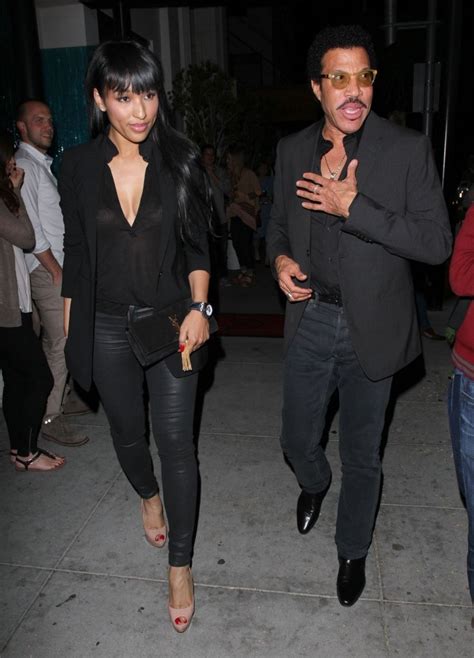 Lionel Richie And Date Leaving Mastros Steakhouse In Beverly Hills 042714 Lipstick Alley