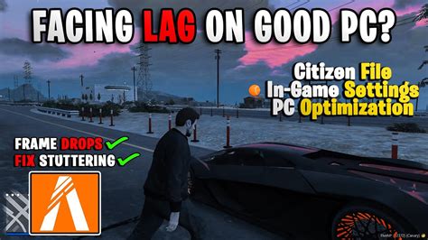 Fivem Gta V How To Fix Fps Drop In Fix Lag While Driving Increase Fps Boost Fps