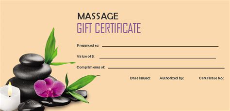 Simply fill in your information into the blank massage certificate template and download or print your voucher. 10+ massage gift certificate template free psd | Template Business PSD, Excel, Word, PDF