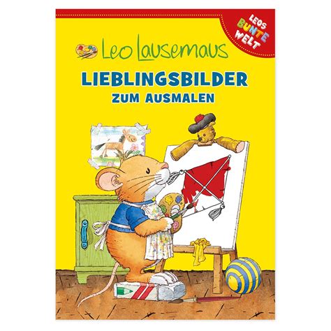 Leo Lausemaus - Lieblingsbilder zum Ausmalen - lingenverlag.de