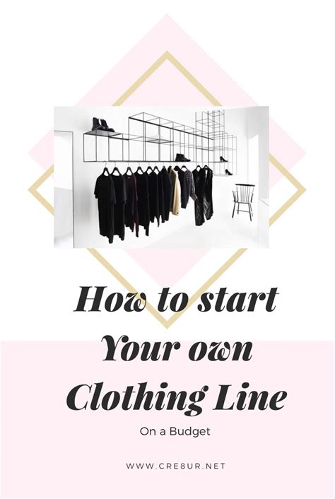 We did not find results for: How to start your own clothing line on a small budget ...