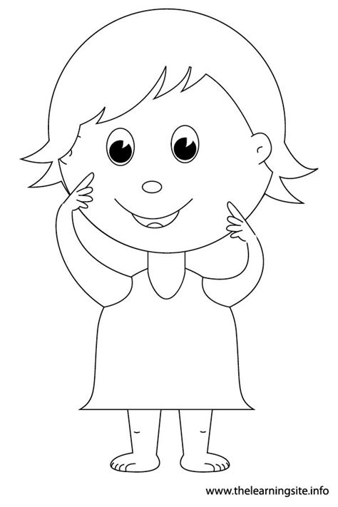 Body Parts Coloring Pages For Kids - Coloring Home