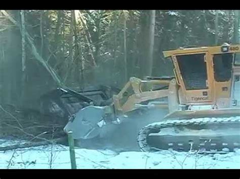 Tigercat Mulcher Youtube