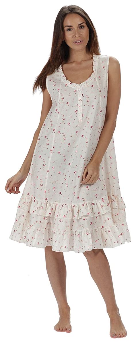 Laura scott womens red polka dot flannel nightgown s. 100% Cotton Nightgowns in Plus Size - 5 Pretty Ways to ...
