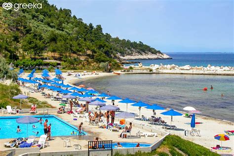 Thassos Makriamos Beach Map Greeka