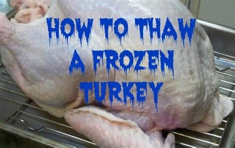 Turning Hearts Toward Home Frozen Turkey Defrosting Turkey Turkey