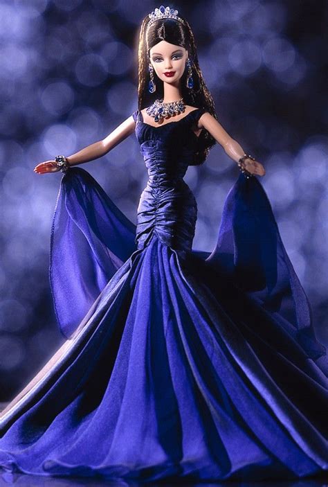 Queen Of Sapphires Barbie Barbie Gowns Barbie Dress Doll Dress