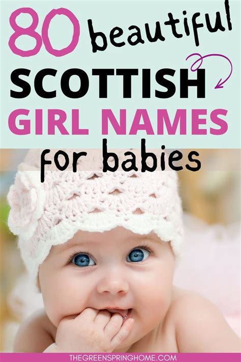 80 Lovely Scottish Girl Names With Meanings The Greenspring Home In