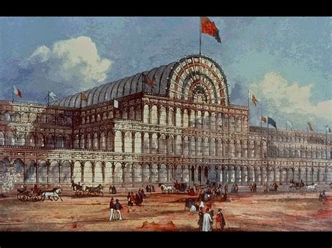Palacio De Cristal De La Gran Exposición Mundial 1851 En Londres