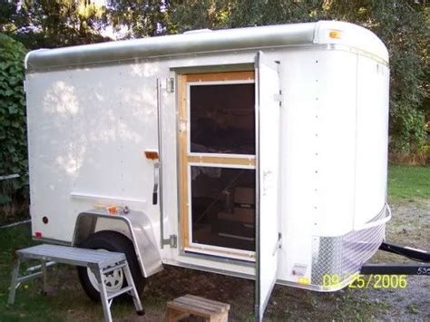 Ideas For Enclosed Cargo Trailer Camper Conversions Artofit