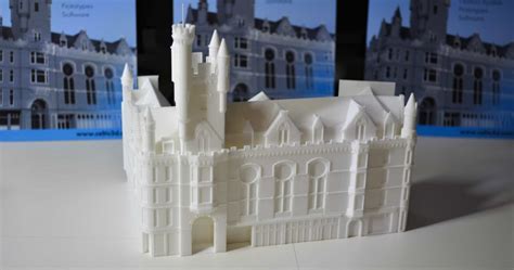 3d Printed Architectural Model Part 3 Finished Assemb