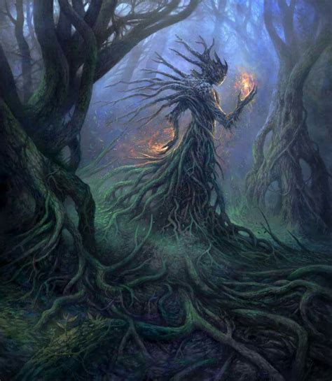 God Of The Forest By Yonaz On Deviantart Fantasy Artwork Fantasy Art