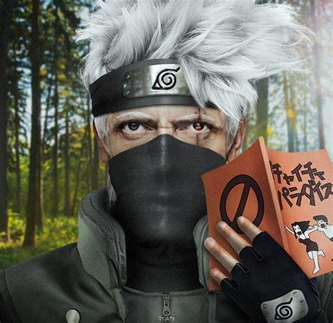 I Made Real Life Kakashi Can You Guess Whos Under The Mask ‿ R