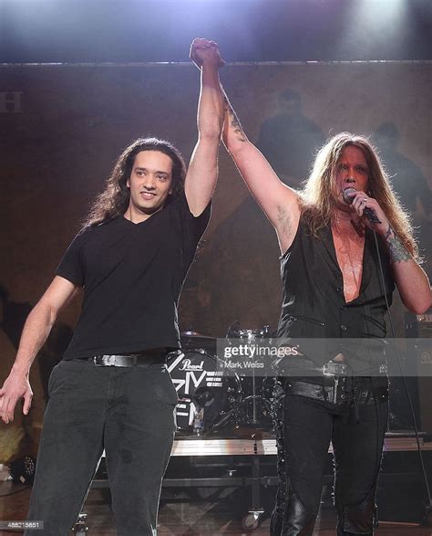 Paris Bierk Performs With Father Sebastian Bach During The 2014 M3