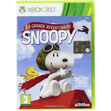 Snoopys Grand Adventure Xbox 360 Usato Gametekk Sondrio La Pianola