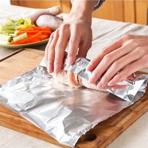 Kbm Heavy Duty Aluminium Foil Bbq Food Wrapping Baking Foil
