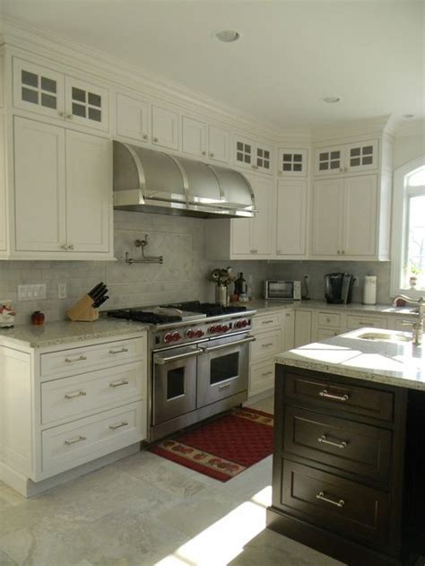 This kitchen has it all! Dynasty by Omega Kitchen Cabinets | in the Kitchen ...