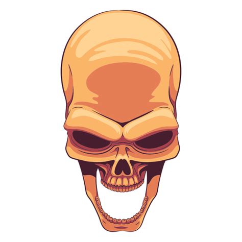 Ilustración De Cráneo De Mandíbula Abierta Descargar Pngsvg Transparente