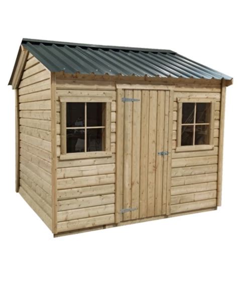 Garden Sheds Cottage Style With Treated Timber Lining And Metal Roof