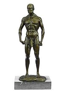 Handmade Bronze Sculpture Bronze Statue Signed Handcrafted Depict Of