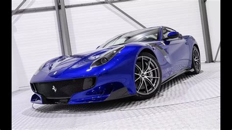 One Off Electric Blue Ferrari F12tdf Is A Million Dollar Investment