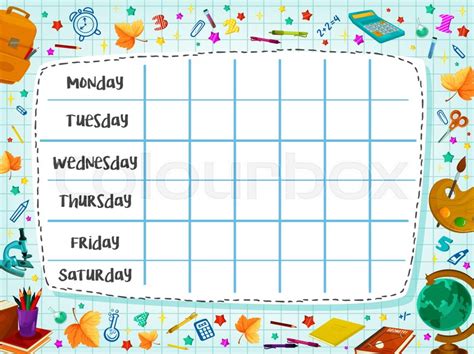Timetable Template Clashing Pride